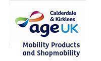 Age UK Calderdale and Kirklees Mobility Products and Shopmobility logo